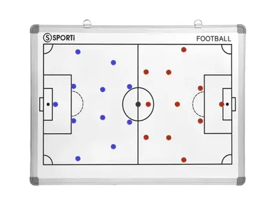 Tableau tactique Recto-Verso Football 60x90cm