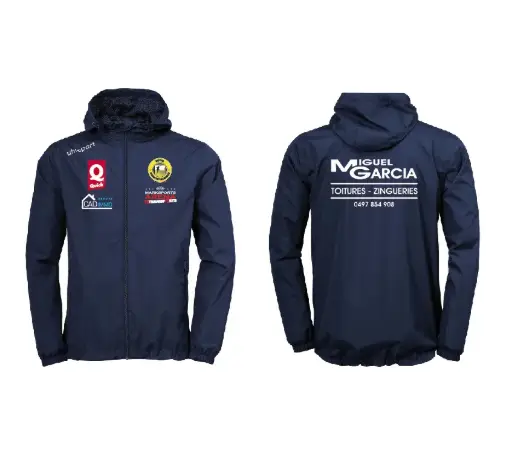 Kway Uhlsport 100529941 avec Sponsors et logo